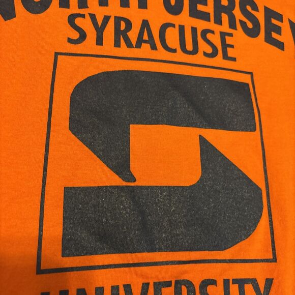 Vintage BEST Tag Syracuse University Orange XL T Shirt XLarge Single Stitch - Picture 6 of 8